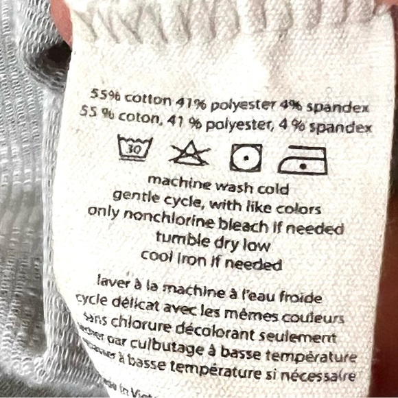 Anthropologie DONNI Longline pinstripes Grandmacore open front cardigan OS women - Picture 10 of 11